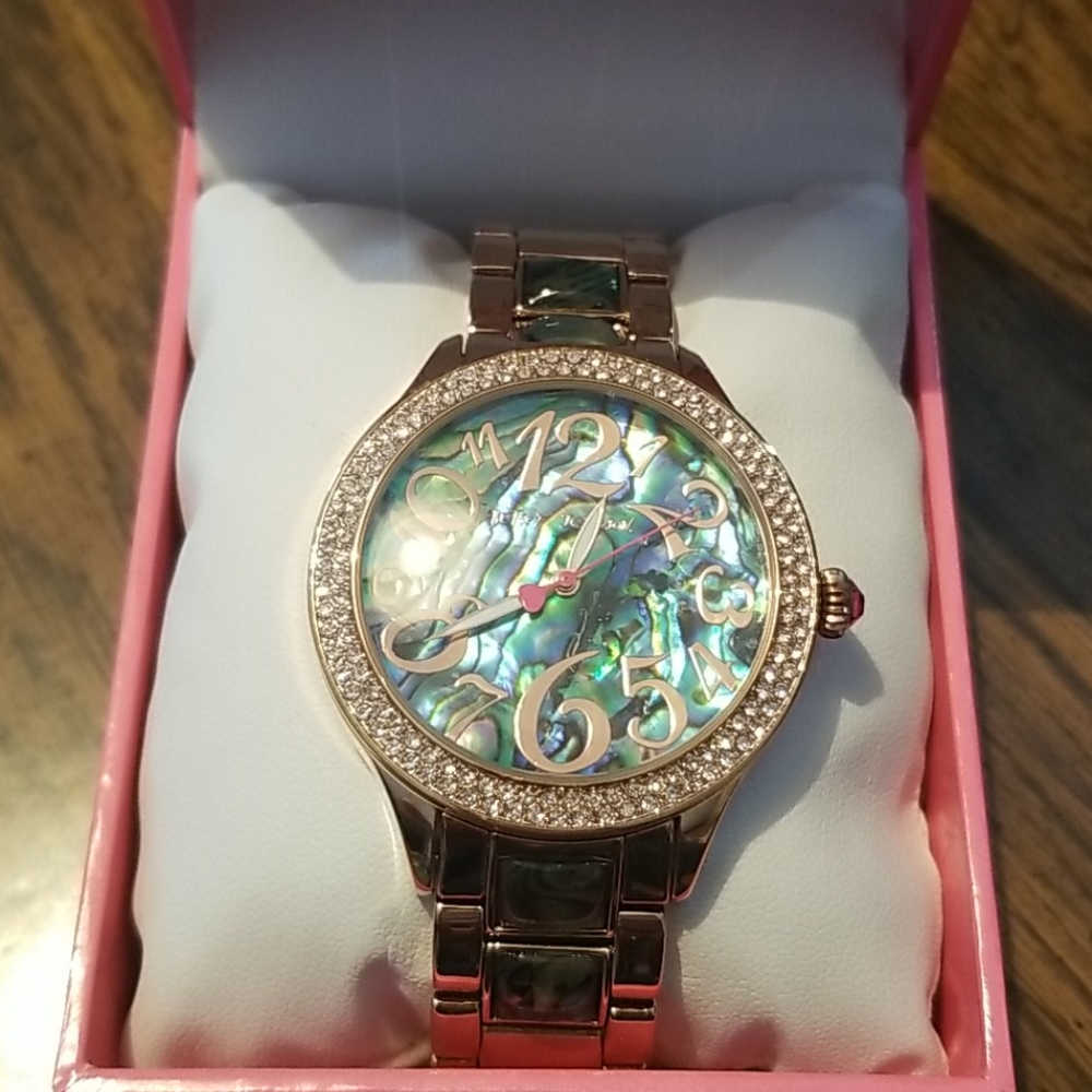 Brand new in box Betsey Johnson watch